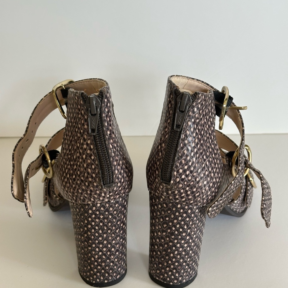 NINE WEST Brown Women's Heels - Picture 4 of 8